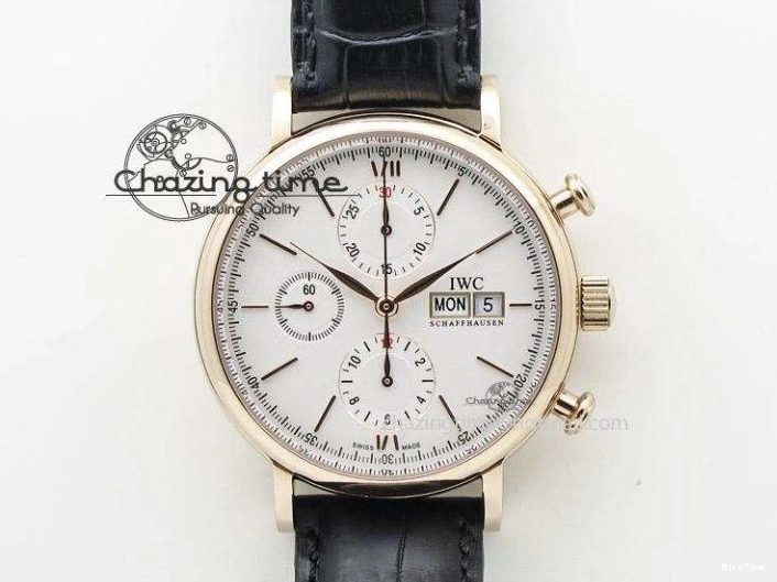 MIROTIME 0212 Mark XVIII IW327001 SS Mk Maker Best Edition Black Dial On Black Leather Strap A SunProtective 7299